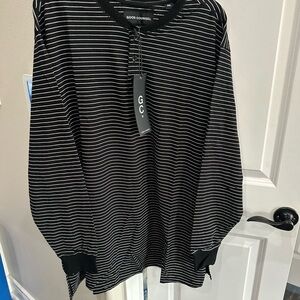 Good Black and White Polo Shirt Relaxed Fit